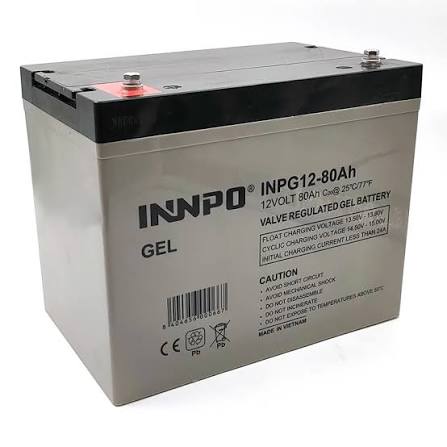 Batería Gel 12V 80AH BCI24 Cycle